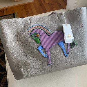 Tory Burch Horse Tote
